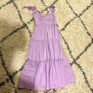 NWT lavender midi dress from Francesca’s!
